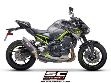 SC Project SC1-R Slip-On Exhaust for Kawasaki Z900 2020